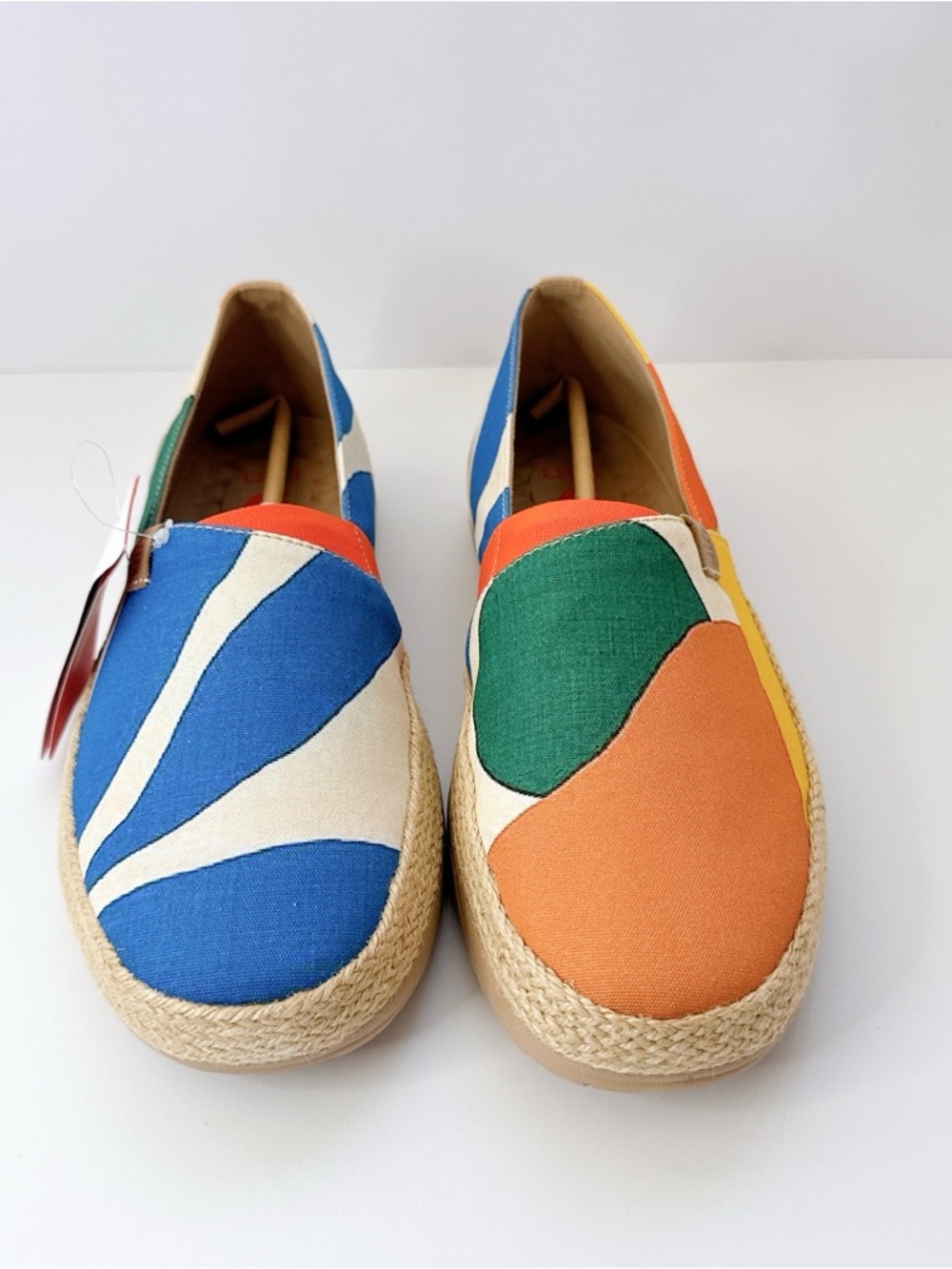 Size 10.5 UIN Tropical Day Slip-On Shoes Women’s Canvas Espadrille Flats